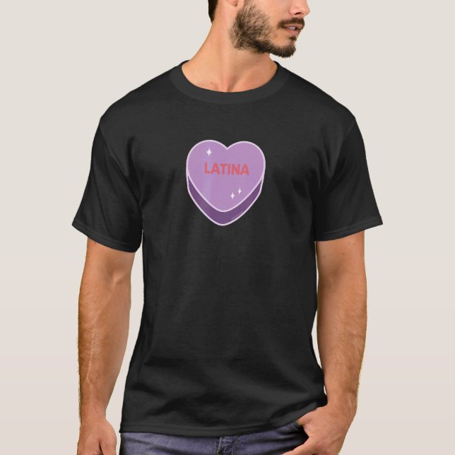 Camiseta Morple Sweet Latina Día de San Valentín Latina Sp (Anverso)
