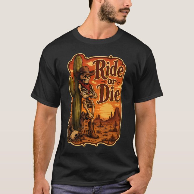 Camiseta Morre o Muere (Anverso)