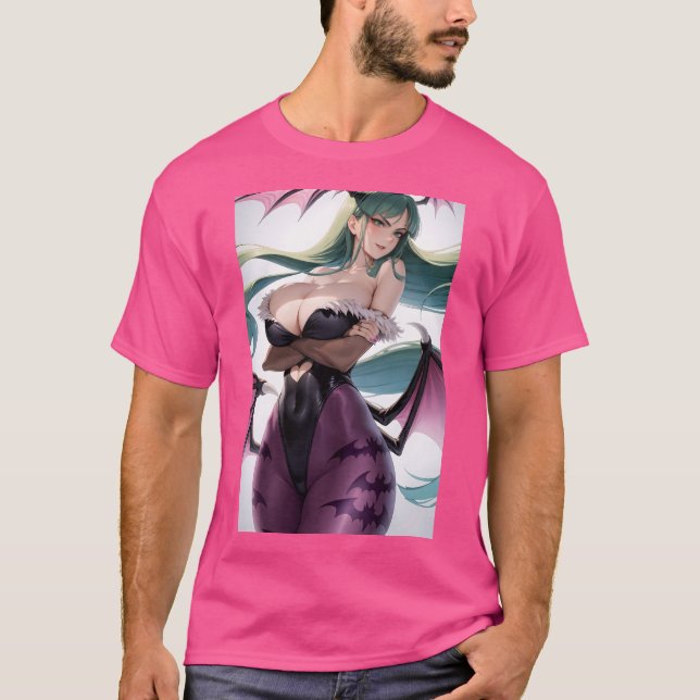 Camiseta Morrigan Aensland (Anverso)