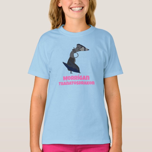 Camiseta Morrigan the Thanatosdrakon Dinosaur T-Shirt (Anverso)