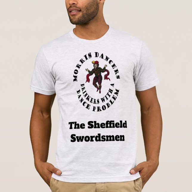 Camiseta Morris Dancers Drinkers With A Dance Problem (Anverso)