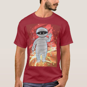 Camiseta Morris la momia en rojo