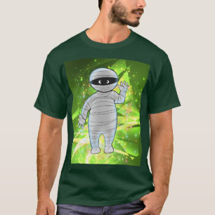 Camiseta Morris la momia en verde