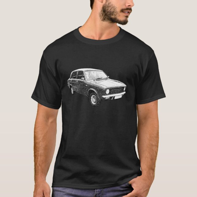 Camiseta Morris Marina DL Sketch Art 1974 (Anverso)