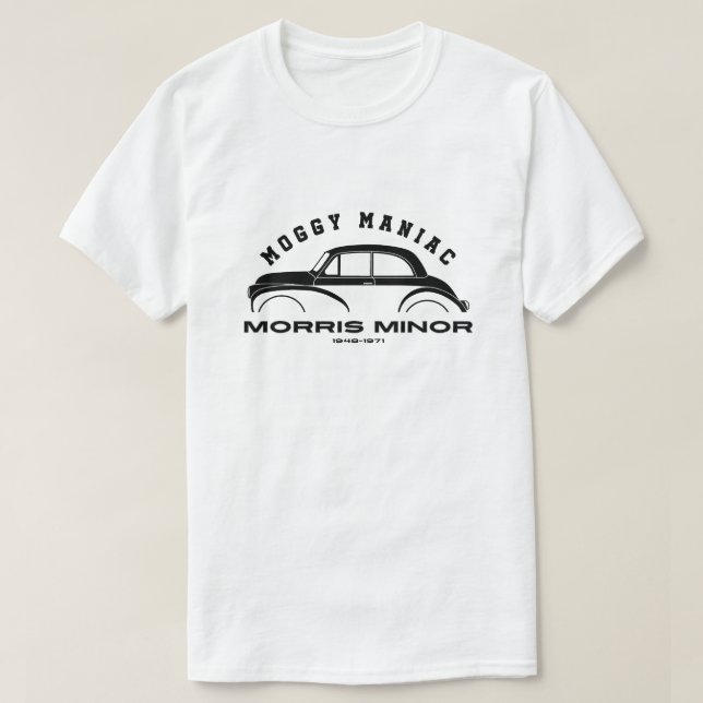 Camiseta Morris Menor Classic Moggy (Diseño del anverso)