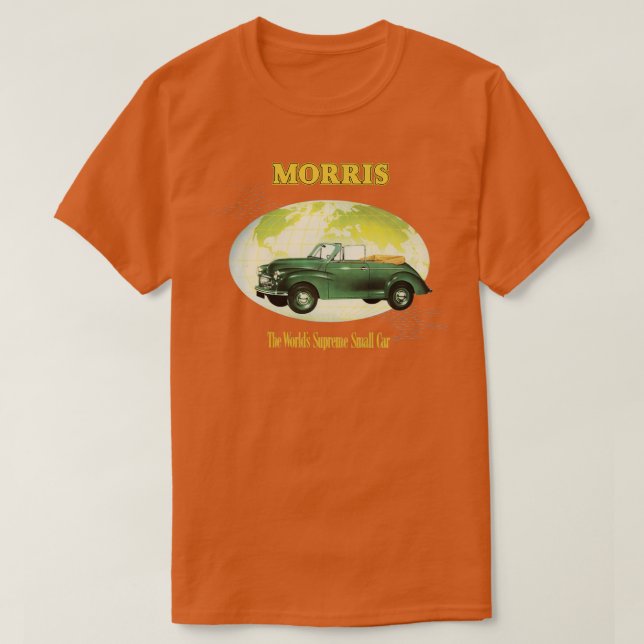 CAMISETA MORRIS MINOR  (Diseño del anverso)