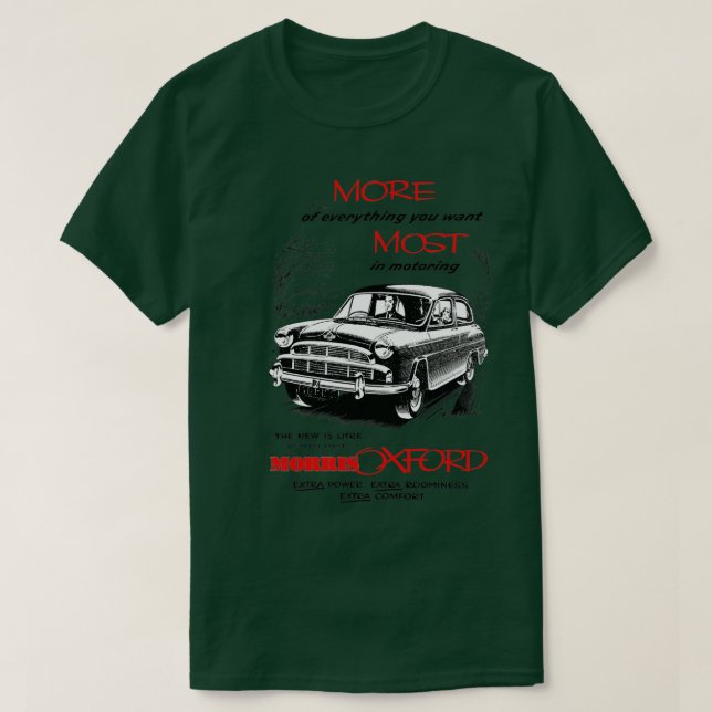CAMISETA MORRIS OXFORD  (Diseño del anverso)
