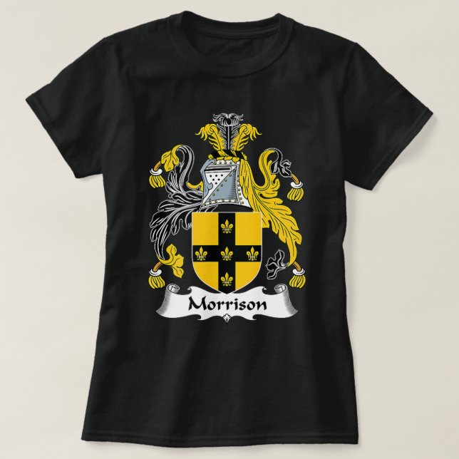 Camiseta Morrison Coat of Arms Family Crest  (Diseño del anverso)