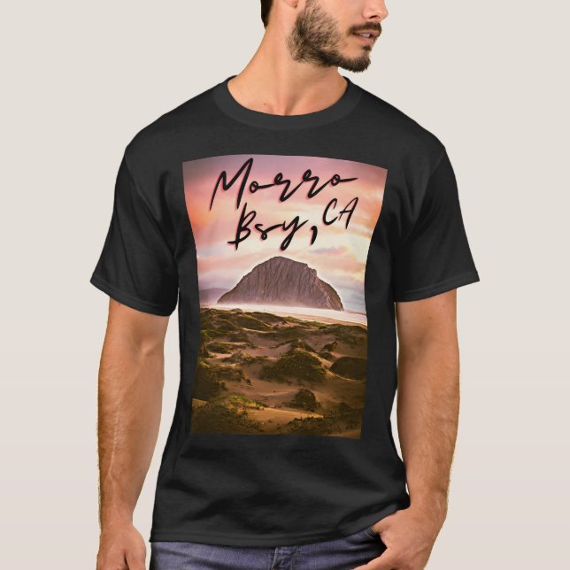 Camiseta Morro Bay Ca Morro Rock California (Anverso)