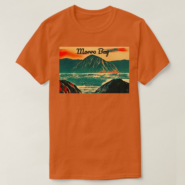 Camiseta Morro Bay, California, San Louis Obispo County Pre (Diseño del anverso)