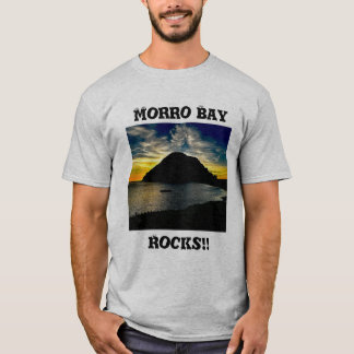 Camiseta ¡¡Morro Bay Rocks!! Bolsa de tocador que refleja l