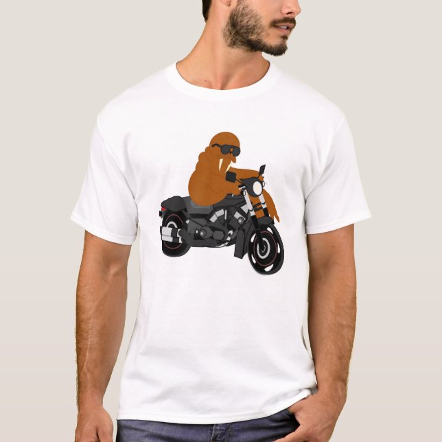 Camiseta Morsa en un Davison (Anverso)
