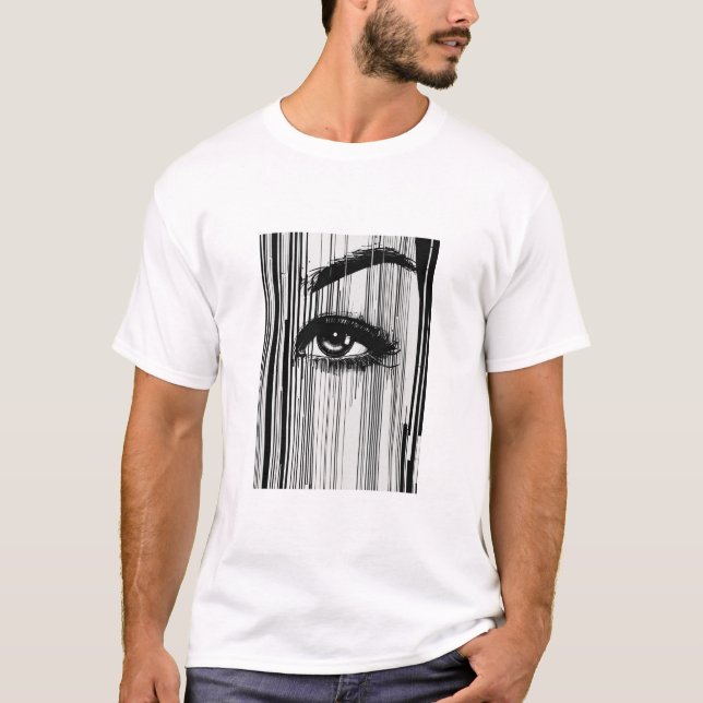 Camiseta : "Morse Code Visage Tee" (Anverso)