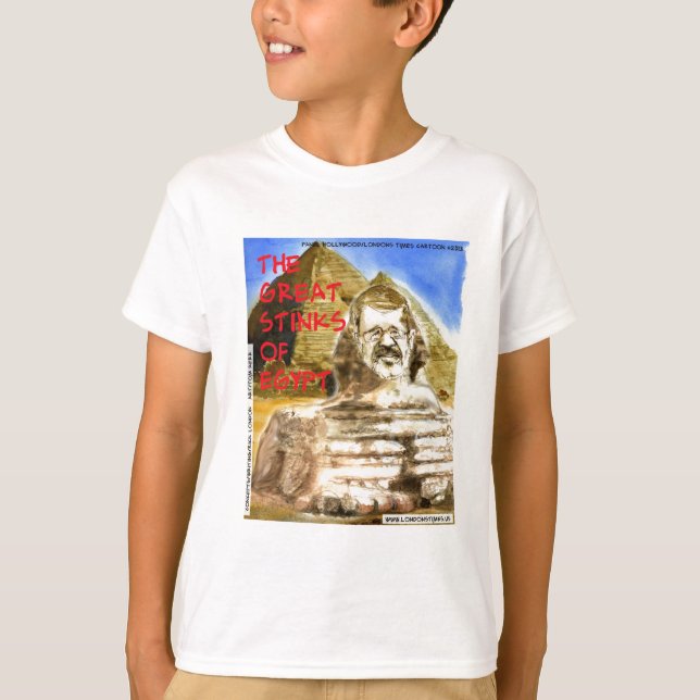 Camiseta Morsi Grandes Apestas De Divertido Egipto (Anverso)
