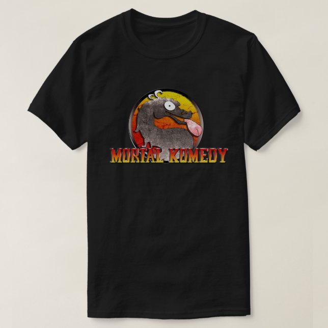 Camiseta mortal de Komedy (Diseño del anverso)