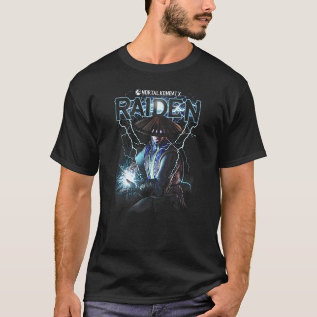 Camiseta Mortal Kombat X Raiden (Anverso)
