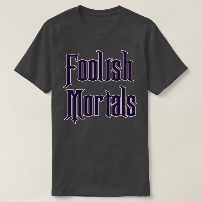 Camiseta Mortales engañosos (Diseño del anverso)