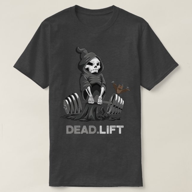 Camiseta Mortalidad en la construcción de cuerpos (Diseño del anverso)