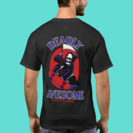 Camiseta Mortalmente Asombroso por Reaper Clothing