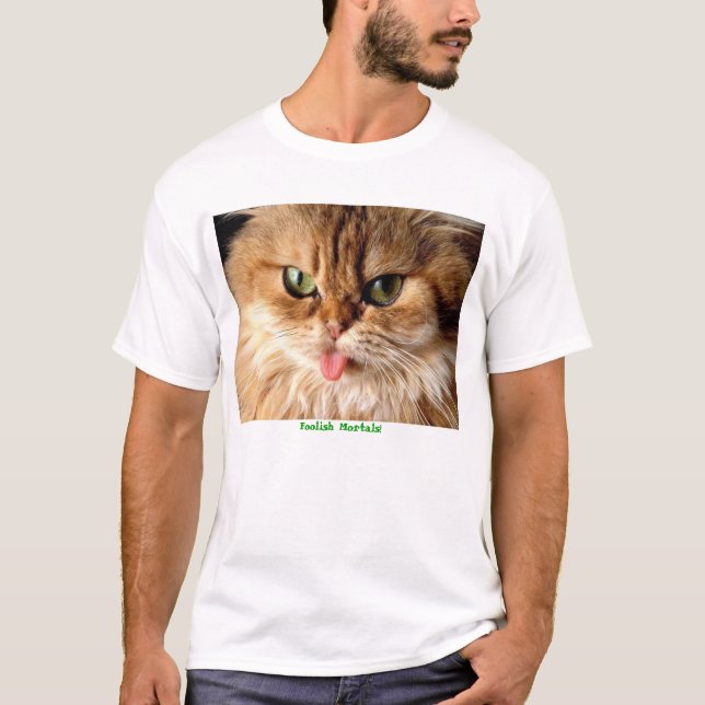 Camiseta ¡Mortals absurdos! (Anverso)