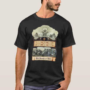 Camiseta mortem de Turín Jesús Tela enterrada