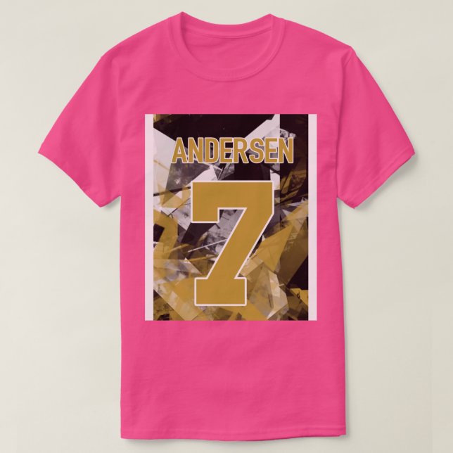 CAMISETA MORTEN ANDERSEN (Diseño del anverso)