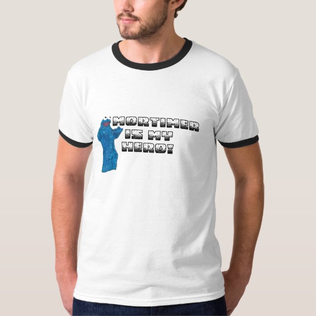 Camiseta ¡Mortimer es mi héroe! (Anverso)