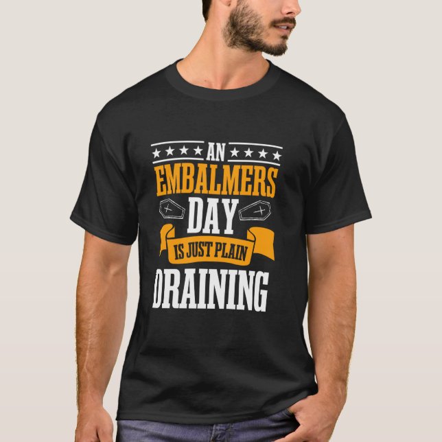 Camiseta Mortuaria de Mortician Undertakan, directora funer (Anverso)