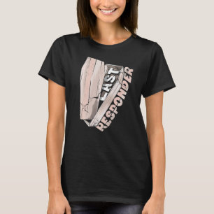 Camiseta Mortuary Funeral Director Último Respondedor