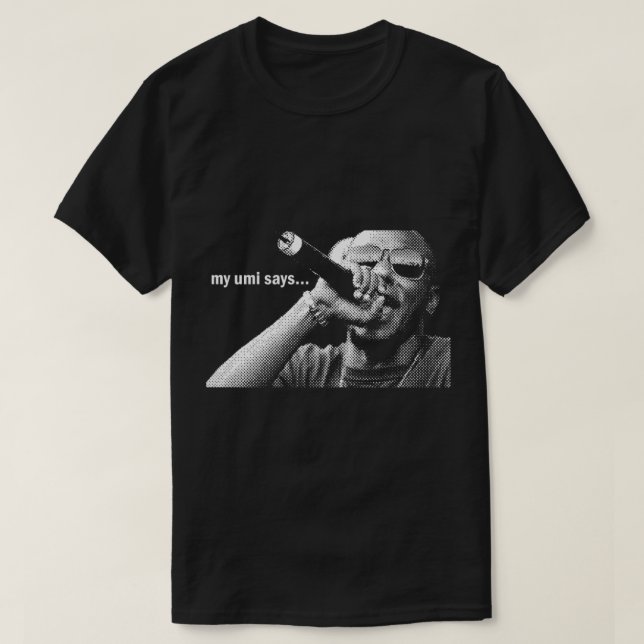 Camiseta mos def - my umi says Essential T-Shirt (Diseño del anverso)