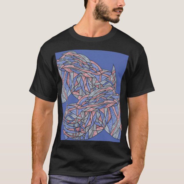 Camiseta Mosaic Men’s Abstract Tee (Anverso)