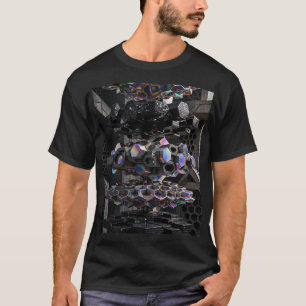 Camiseta Mosaico 3D Super Panal Brutalista