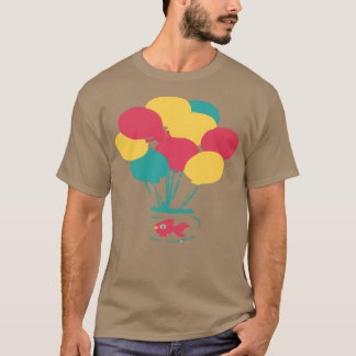 Camiseta Mosaico acuario con globos