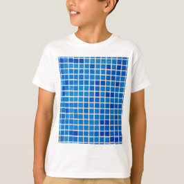 Camiseta Mosaico azul