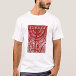 Camiseta Mosaico de Menorah<br><div class="desc">mosaico del menorah</div>