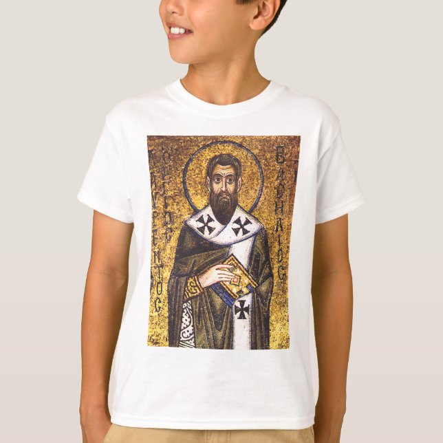 Camiseta Mosaico de San Basilio el Grande (Anverso)