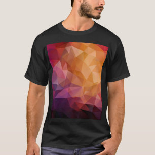 Camiseta Mosaico del Triángulo: Vintage oscuro