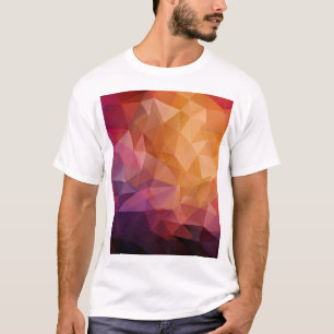 Camiseta Mosaico del Triángulo: Vintage oscuro