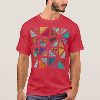 Camiseta Mosaico triangular