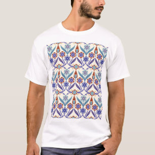 Camiseta Mosaico turco: Colorido patrón sin foco