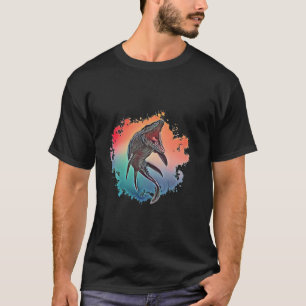Camiseta Mosasauro Dinosaurio Motif depredador prehistórico
