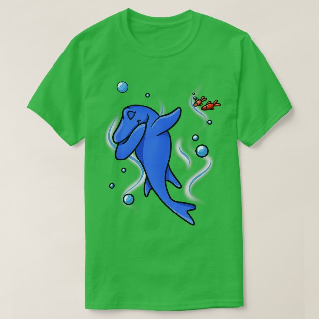 Camiseta Mosasaurus Dabbing (Diseño del anverso)