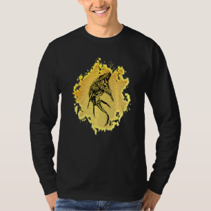 Camiseta Mosasaurus Dinosaur Motif Prehistórico Predator Di
