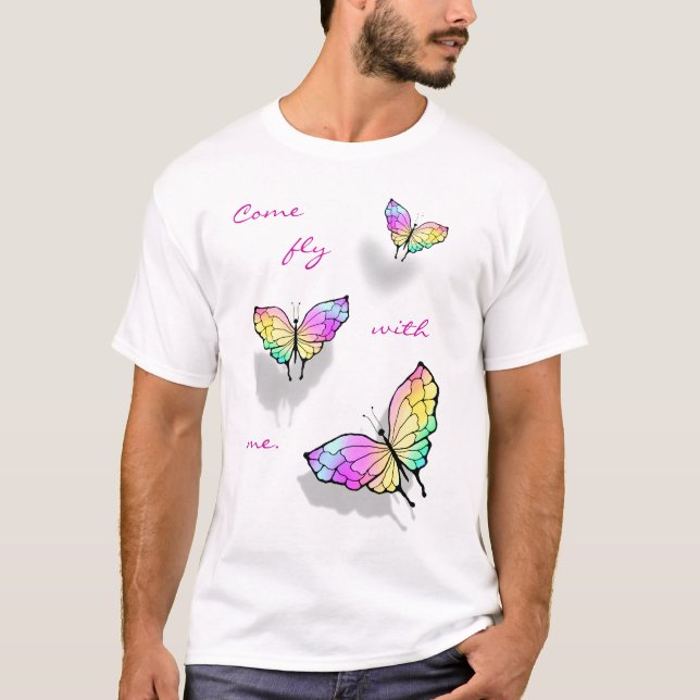 Camiseta Mosca conmigo (Anverso)