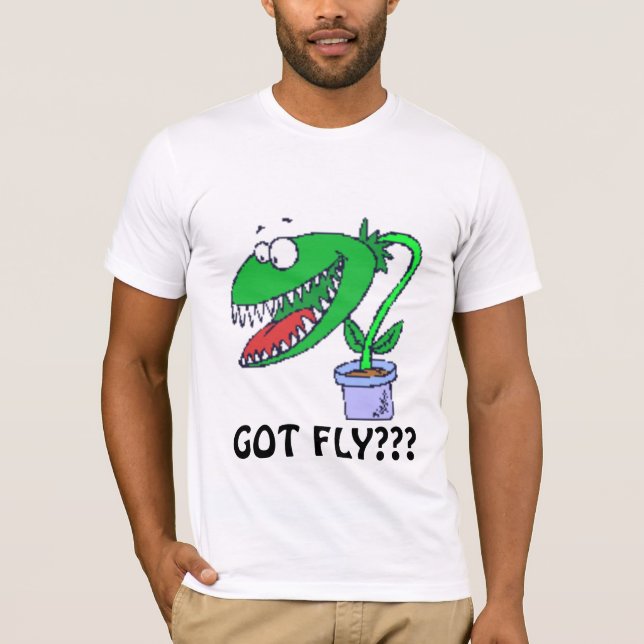 CAMISETA ¿MOSCA CONSEGUIDA DEL ATRAPAMOSCAS DE VENUS??? (Anverso)