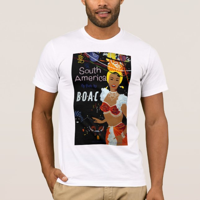 Camiseta Mosca del ~ de Suramérica allí (Anverso)