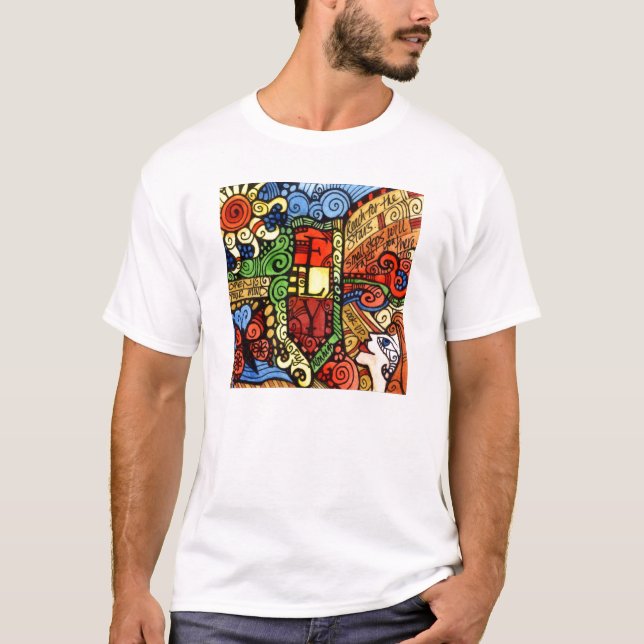 Camiseta Mosca - diseño inspirador (Anverso)