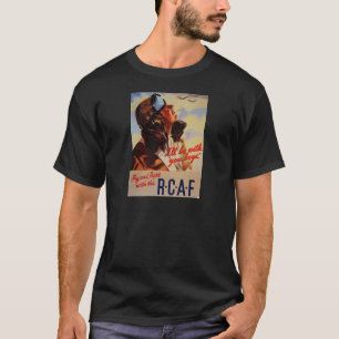 Camiseta Mosca y lucha con el RCAF