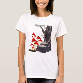 Camiseta Moscote Agaric Y Árboles