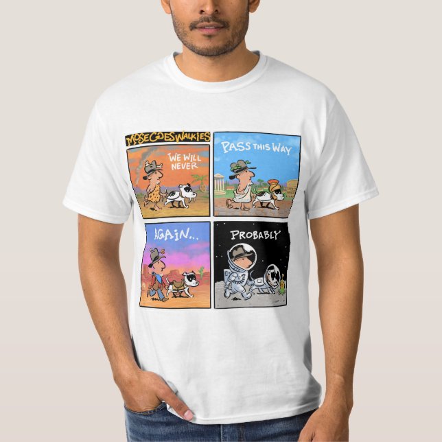 Camiseta Mose Goes Walkies Color Tee (Anverso)